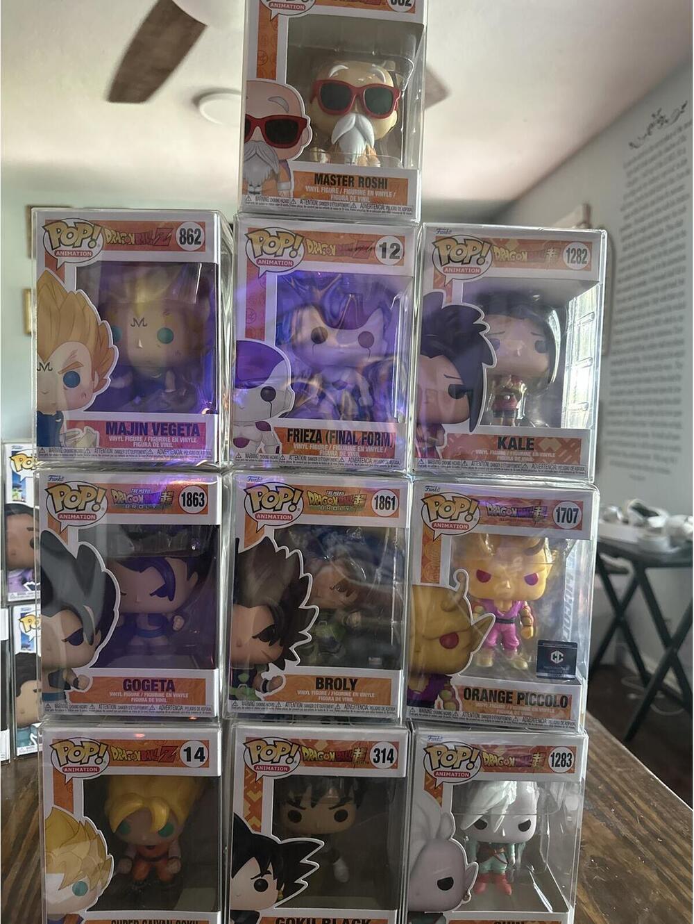 Funko Pop! Dragon Ball Z Collection - Set of 10 Figures